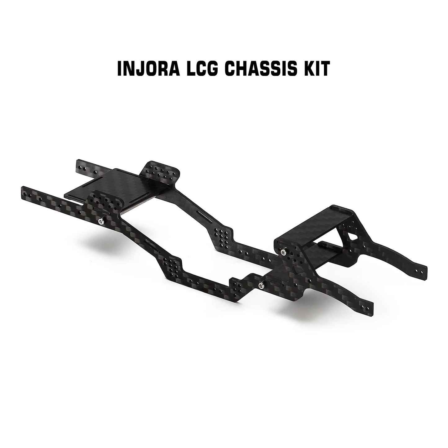 INJORA LCG Carbon Fiber Chassis Kit Frame Girder for 1/24 RC Crawler