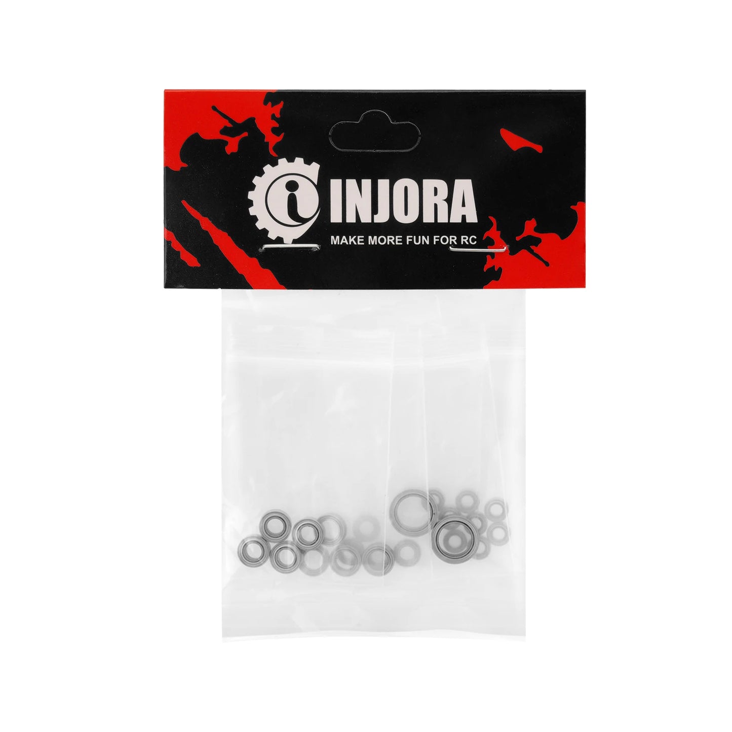 INJORA 22PCS Steel Bearing Kit for 1/18 RC Crawler TRX4M Upgrade Parts (4M-03)