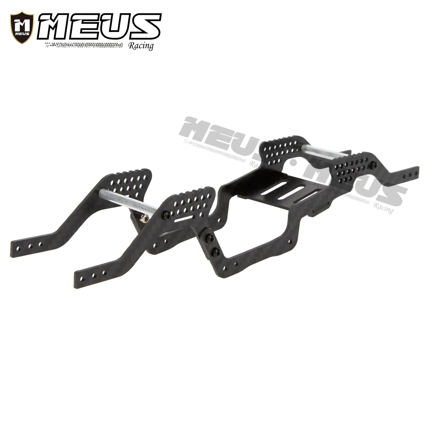 Meus Racing 1/18 RC Car Carbon Fiber LCG Chassis Frame Girder for TRAXAS TRX-4M 1/18 RC Crawler Car Upgrade Parts