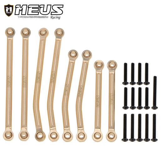 Meus Racing Brass Chassis Link Set High Clearance Links for TRX-4M TRX4M 1/18 RC Crawler Car Upgrade Parts Accessories