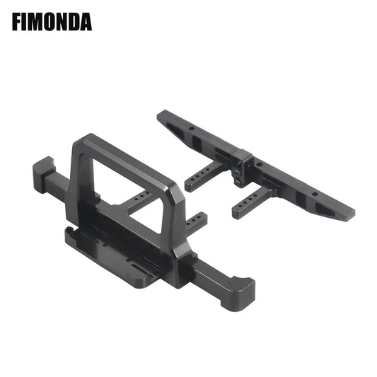 FIMONDA Metal Classic Front Rear Bumper for 1/10 RC Crawler TRX4 Defender Upgrade Parts