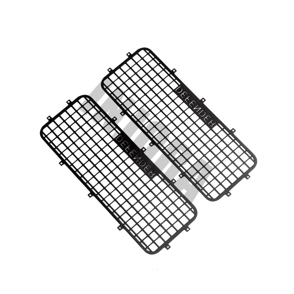 INJORA Metal Window Mesh Protective Net for 1/10 RC Crawler Car TRX4 Defender Upgrade