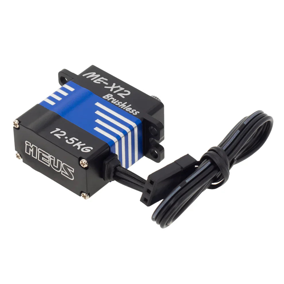 MEUS Racing Brushless High Torque Micro Servo Shifting Servo Supports 8.4V/12.5KG For 1/24 SCX 24 1/18 TRX4M