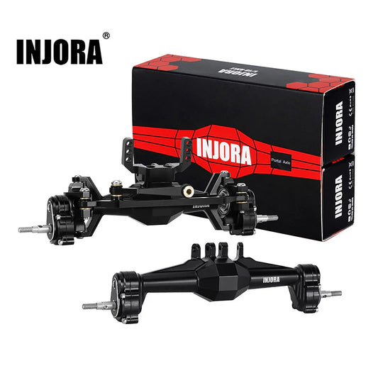 INJORA +6mm Diamond Portal Axles With Lay Down Servo Mount & Links For 1/18 TRX4M