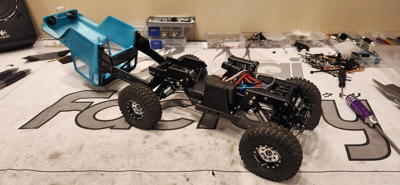 Oppai Factory LCG Chassis for Injora IR40 TRX4m Body