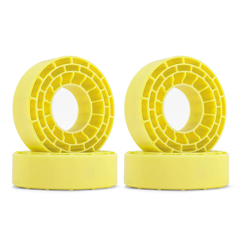 INJORA 4pcs Silicone Rubber Inserts For 62-64mm*24mm 1.0" Tires