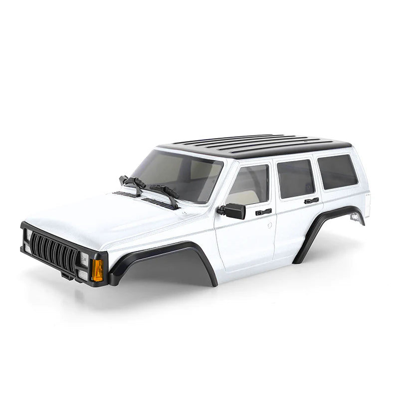 INJORA ABS Cherokee Body With Bumpers for 155mm 1/18 TRX4M Bronco Defender